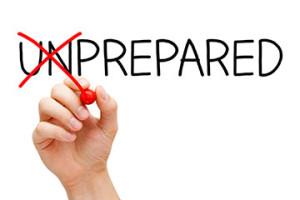be prepared, prepared, research, market research