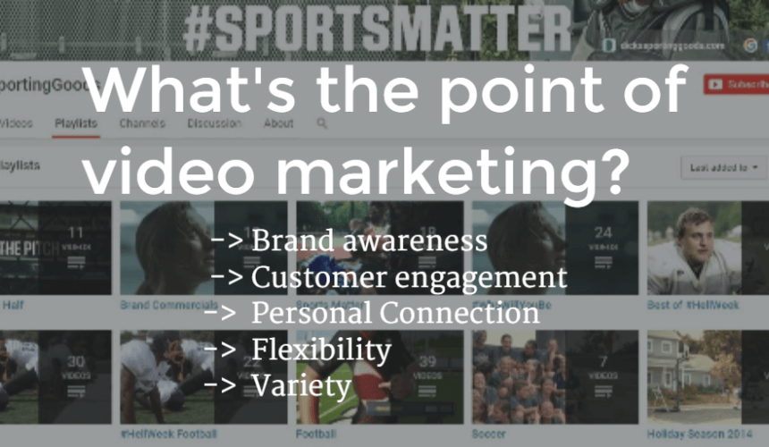 What’s the Point of Video Marketing?