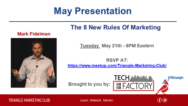 May Speaker Blog: Mark Fidelman